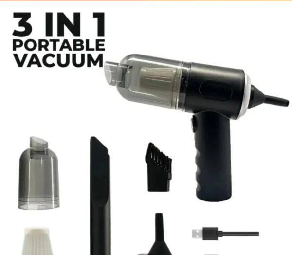 3 In 1 Portable Vacuum Cleaner